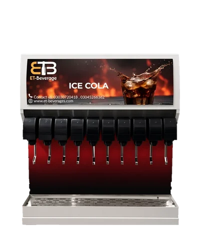 ET-Beverages 10 valve soda fountain machine