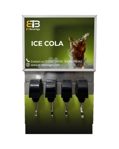 ET-Beverages 4 valve soda fountain machine