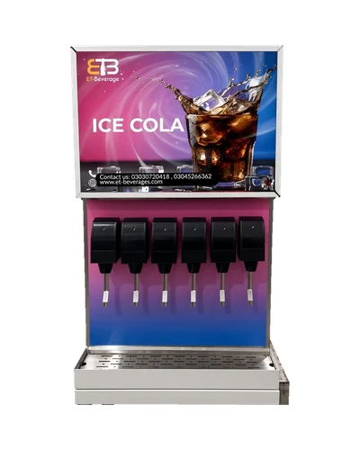ET-Beverages 6 valve soda fountain machine