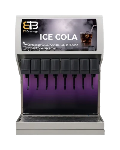 ET-Beverages 8 valve soda fountain machine